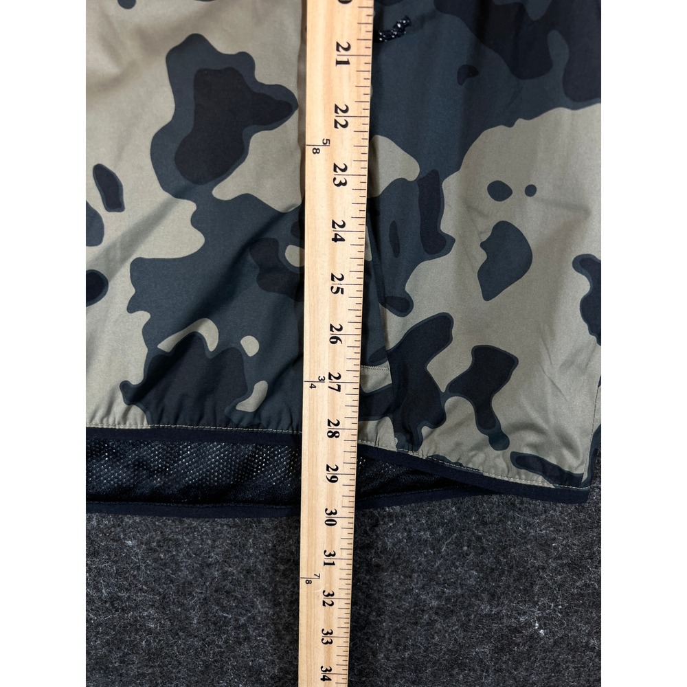 Mountain Hardwear Kor Preshell Anorak Camo Pullover Jacket Green Black Men Large - Picture 10 of 11